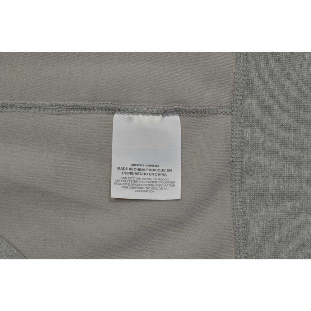Nike Men's XXL Grey Tech Fleece Crewneck Sweatshirt Raglan Sleeve Front Kangaroo - Picture 2 of 8